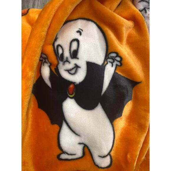 Casper The Friendly Ghost Halloween Throw Blanket – 50x70 - Picture 1 of 7